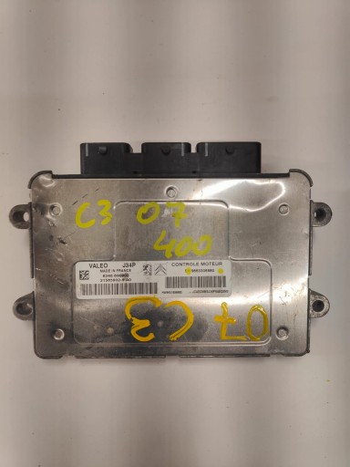 Citroen c3 9663306680 комп'ютер контролер двигуна