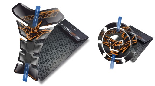 TANK-PAD + CAP-PAD від FOOQS для HONDA CB HORNET