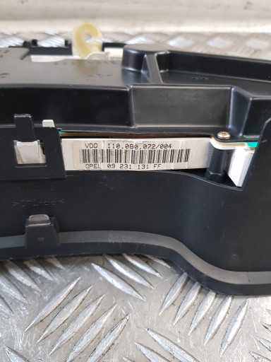 dials 09231131FF OPEL ASTRA G BERTONE 2.2B 01R- EUROPA