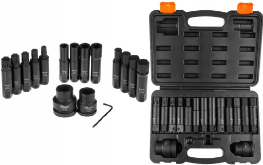 НАБОР ГОЛОВОК TORX RICHMANN IMBUS IMPACT. 3/4' 1'