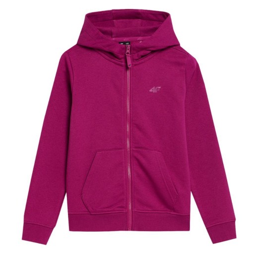 Дитячий світшот 4F розмір 122 з довгим рукавом рожевий