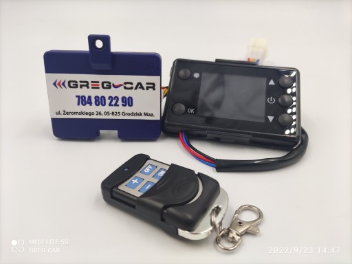 GC15 - Контролер вимикач пульт дистанційного керування 2kw 12V Webasto Китайський