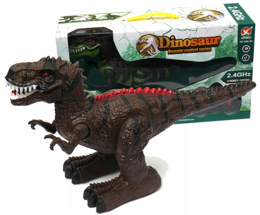 Dinosaurus na batérie 30cm TRex Tyranosaurus RC 2.4GHz