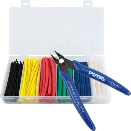 100pcs термоусадочні комплект + плоскогубці