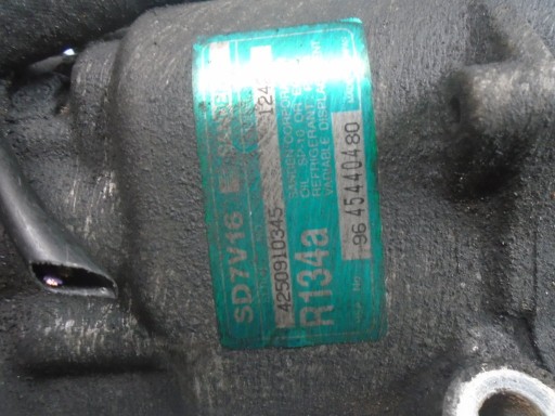 PEUGEOT 1.6HDI air conditioning compressor 9645440480