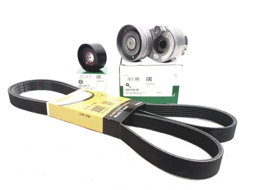 534 0142 - INA НАТЯЖИТЕЛЬ + РЕМЕНЬ RENAULT LAGUNA И II 1.9 DCI