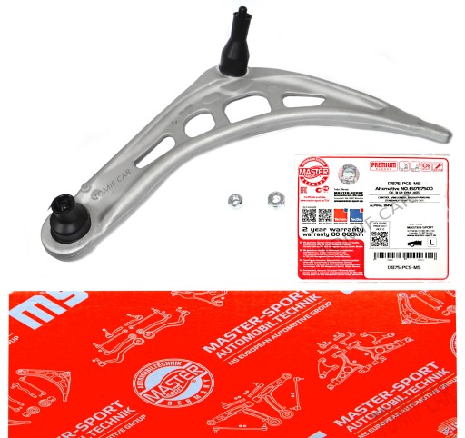 17875-PCS-MS - Левый передний поперечный рычаг bmw 3 e46 master sport германия