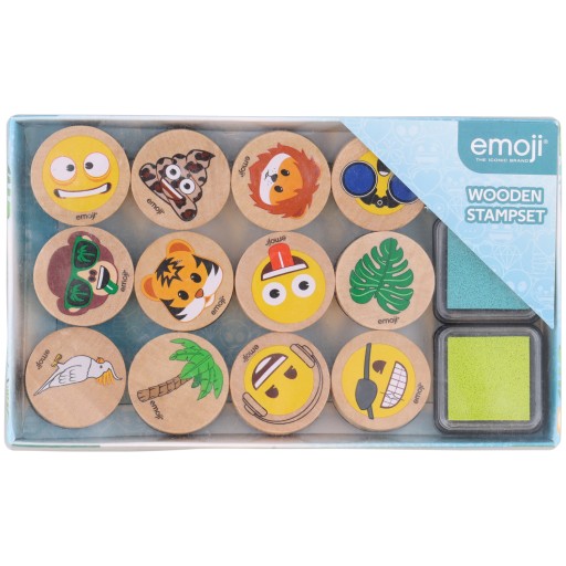 Набір штампів Emoji Emoji + 2 чорнила
