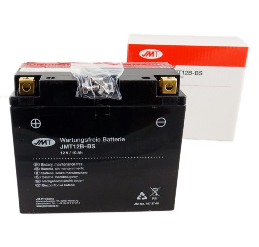 JMT12B-BS - Аккумулятор jmt YT12B-BS 12V