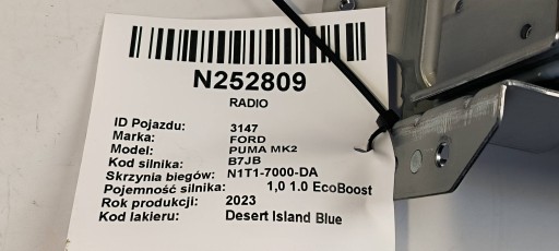 RADIO navigation M1BT-18K810-ZNA FORD PUMA MK2