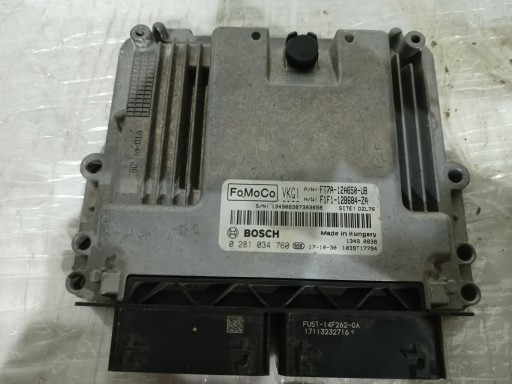 FT7A-12A650-UB - Ford transit courier - эбу двигателя компьютера