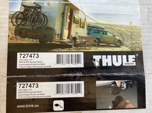 Модуль крючка VW Crafter Sprinter 727473 Крючок Thule Brink