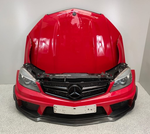 MERCEDES W204 C63 AMG БАМПЕР КАПОТ ПІД КРИЛА