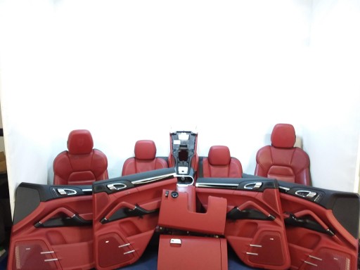 PORSCHE CAYENNE II 7P5 КОМПЛЕКТ СИДЕНИЙ GTS