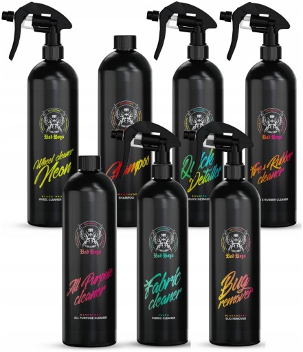 Мега набор автомобильной косметики RR Customs RRC Bad Boys в подарок