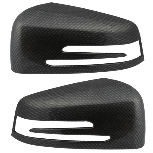 2128100164 - MERCEDES CL CLS CLA GLA КАРБОНОВЫЕ НАКЛАДКИ НА ЗЕРКАЛА