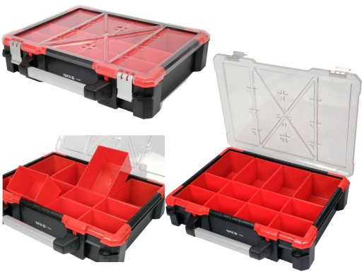 ОРГАНІЗАТОР МАЙСТЕРНІ З 12 ЯЩИКАМИ ДЛЯ СМІТТЯ YATO