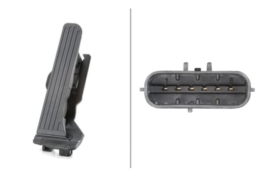 6PV 011 - Датчик положения педали газа hella 6pv011040711 1