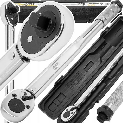 ✅ Precyzyjny Klucz Dynamometryczny 1/2" (28-210 Nm) – Bezpieczna Wymiana Kół + Certyfikat!