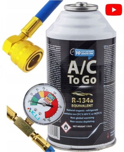 Комплект для наполнения кондиционера для автомобиля 170 г