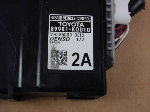 Toyota Yaris IV XP210 module computer control unit of the battery 89981-K0010