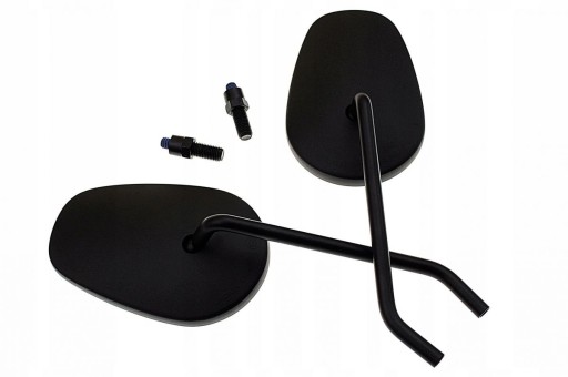 MOTRIX-12196 - Універсальні дзеркала матовий чорний M10 SUZUKI