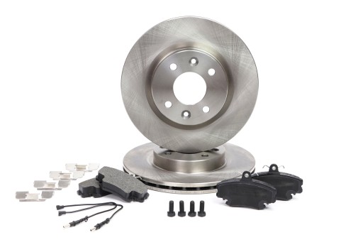 Диски колодки комплект спереди Dacia RENAULT