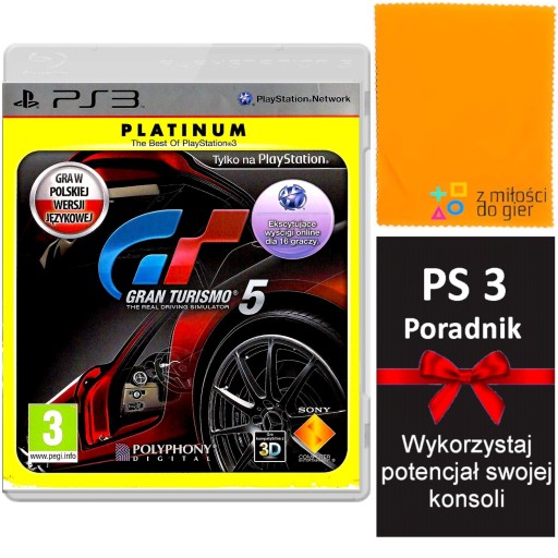 PS3 GRAN TURISMO 5 Po Polsku Wydanie PL najszybszy