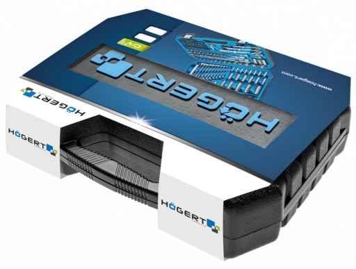 НАБІР ІНСТРУМЕНТІВ 144PCS ВАЛІЗУ HT1R440 HOGERT