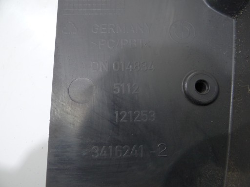 holder bumper bracket left rear part BMW X3 E83 OE 3416241 M PAKIET