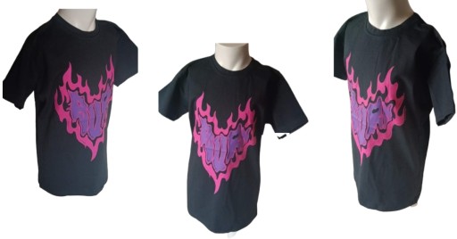 Bluzka t shirt dla dziewczynki bawełniana koszulka krótki rękaw