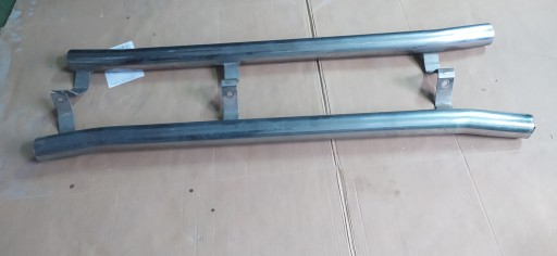 Toyota Rav 4 00-05 трубы, пороги, накладка, 3 двери, комплект