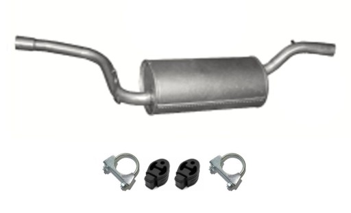 08.588 - Ford FOCUS MK3 1.0 EcoBoost середній глушник