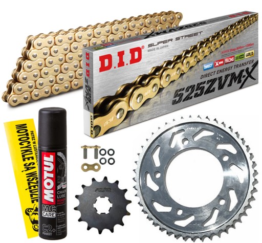 DID525ZVMXG&G-110 SUNF416-15 - КОМПЛЕКТ ПРИВОДА DID SUZUKI XF650 FREEWIND 1997-02