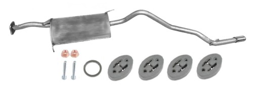 1740587652 - Глушитель Daihatsu FEROZA 1.6 4x4 r. 1993-1998