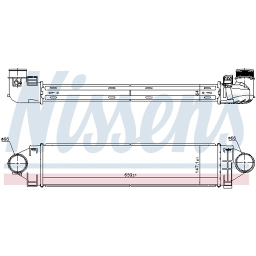 Повітроохолоджувач NISSENS 96368