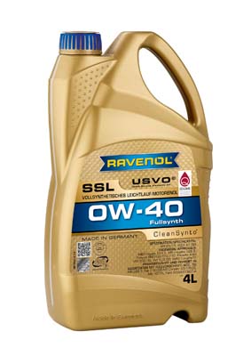 RAVENOL SSL OIL 0W-40 USVO 4л