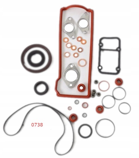 0738 - КОМПЛЕКТ ПРОКЛАДОК MICROCAR MGO 1 / 2 / 3 / 4