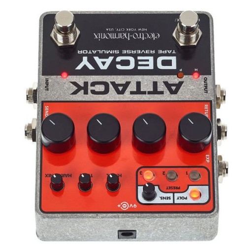 ギター electro-harmonix ATTACK DECAY 逆回転シミュレーター Pico Attack Decay electro-harmonix