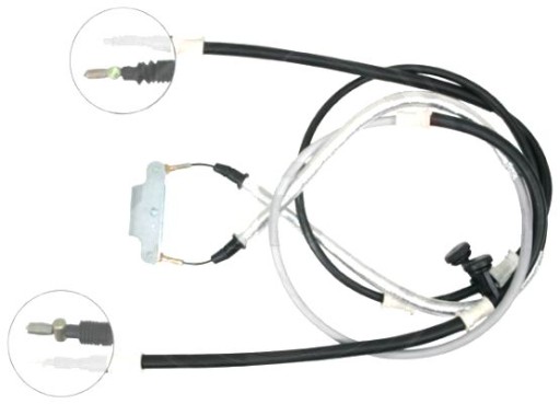 522011 - КАБЕЛЬ РУЧНОГО ТОРМОЗА OPEL SIGNUM 2003/05-