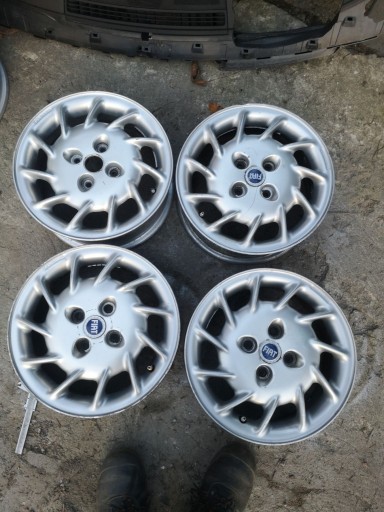 ДИСКИ АЛЮМІНІЄВИЙ ОБІД FIAT PUNTO 4X98 14