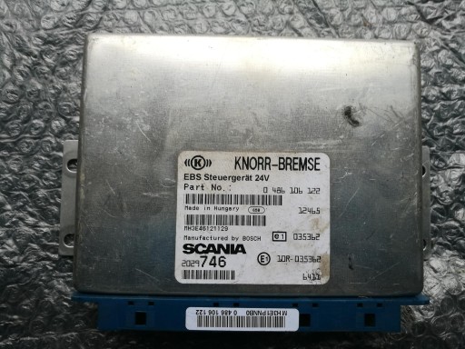 Контролер ebs 2029746 0486106122 scania r420