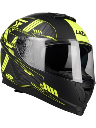 Lazer Rafale Evo Roadtech Black/Yellow L