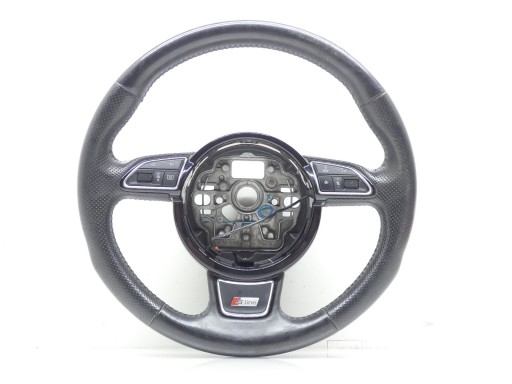 lenkrad Leder SKORZANA MULTI MULTIFUNKCJA AUDI A1 8X S-LINE 8X0419091L