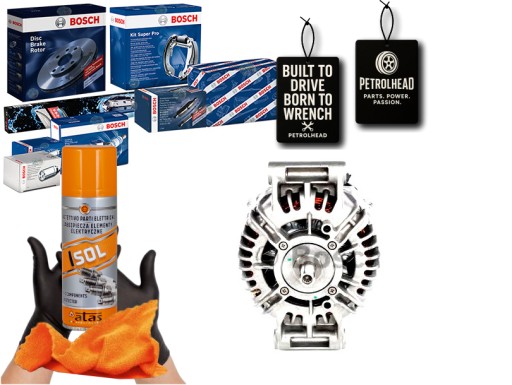 BOS0 124 - Генератор (28v 150a) mercedes citaro (o 530) inte #petrolhead pro+ kit4