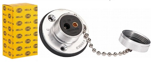 HELLA 8JB 002 281-001 2-ПОЛЮСНА РОЗЕТКА