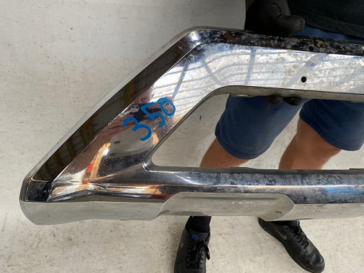 MERCEDES GLK X204 LIFT 11- AMG CHROM of a bumper front A2048852022