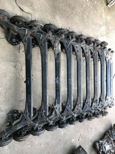 2 02-08 - Балка задний мост задние honda jazz ii барабаны диски wwa