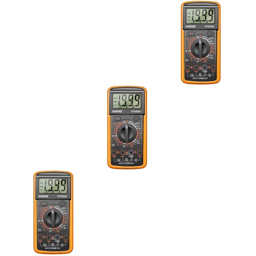 3x вимірюється цифровий мультиметр тестер вольтметр