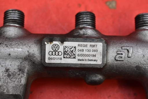 injection ramp 04B130093 SKODA RAPID 1.4 TDI 90 KM LIFT 17-19